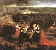 PATENIER, Joachim Temptation of St Anthony ag oil painting